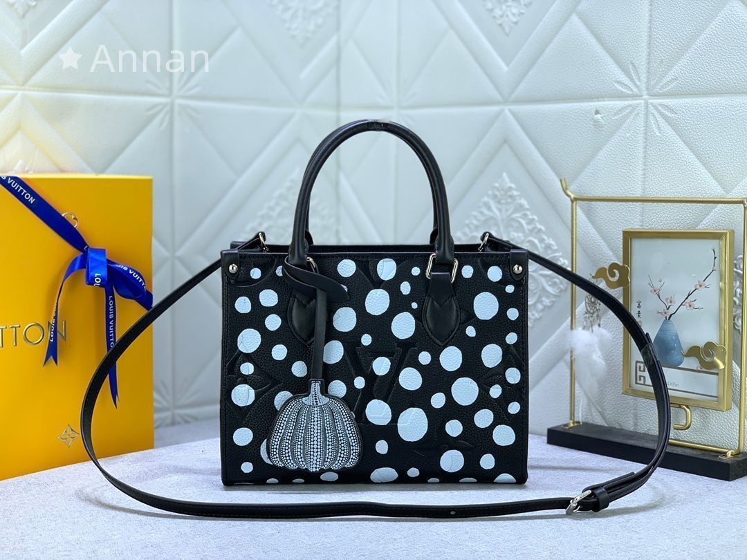 美品 ルイヴィトン LOUIS VUITTON ショルダーバッグ ハンドバッグ LV×YKオンザゴーPM モノグラム アンプラント