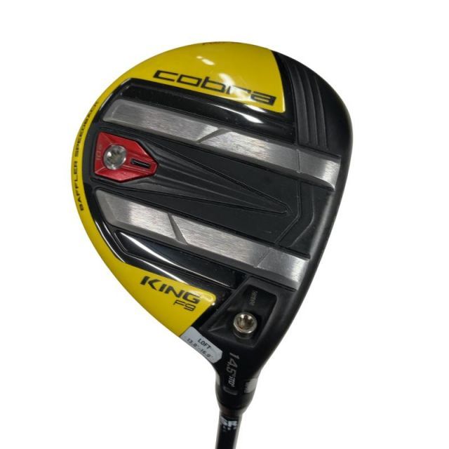 【中古】 コブラ KING F9 SPEEDBACK 3-4W(イエロー) フェアウェイウッド FW Speeder EVOLUTION for Cobra(FW) (フレックスSR) メンズ 男性用 右利き 右用 Dランク ゴルフクラブ