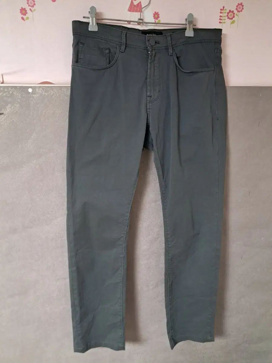 正規品 マッシモ ドゥッティ スリムフィット メンズ 春夏 グレー パンツ 31