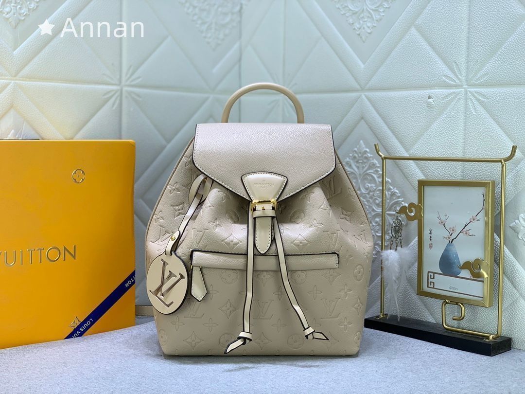 極美品 LOUIS VUITTON ルイヴィトン リュック モンスリPM アンプラント