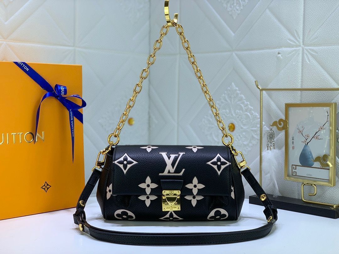 LOUIS VUITTON ルイヴィトン ショルダーバッグ モノグラムアンプラント フェイボリット NM ブラック/ベージュ M45859 レディース モノグラムアンプラント 9,230円