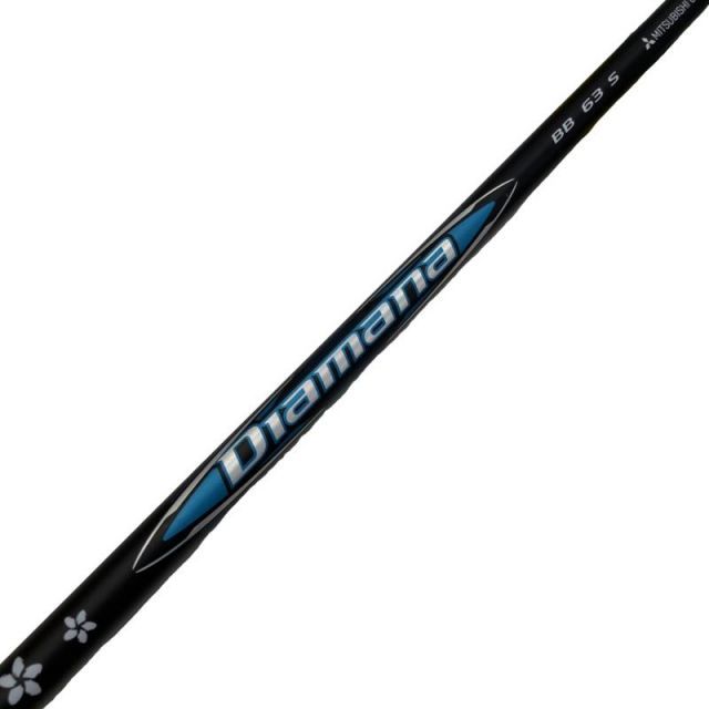 【中古】 ダンロップスリーブ付き(ZX MkII系) 三菱ケミカル(レイヨン)ドライバー用 シャフト Diamana BB 63 (フレックスS)Aランク ゴルフクラブ