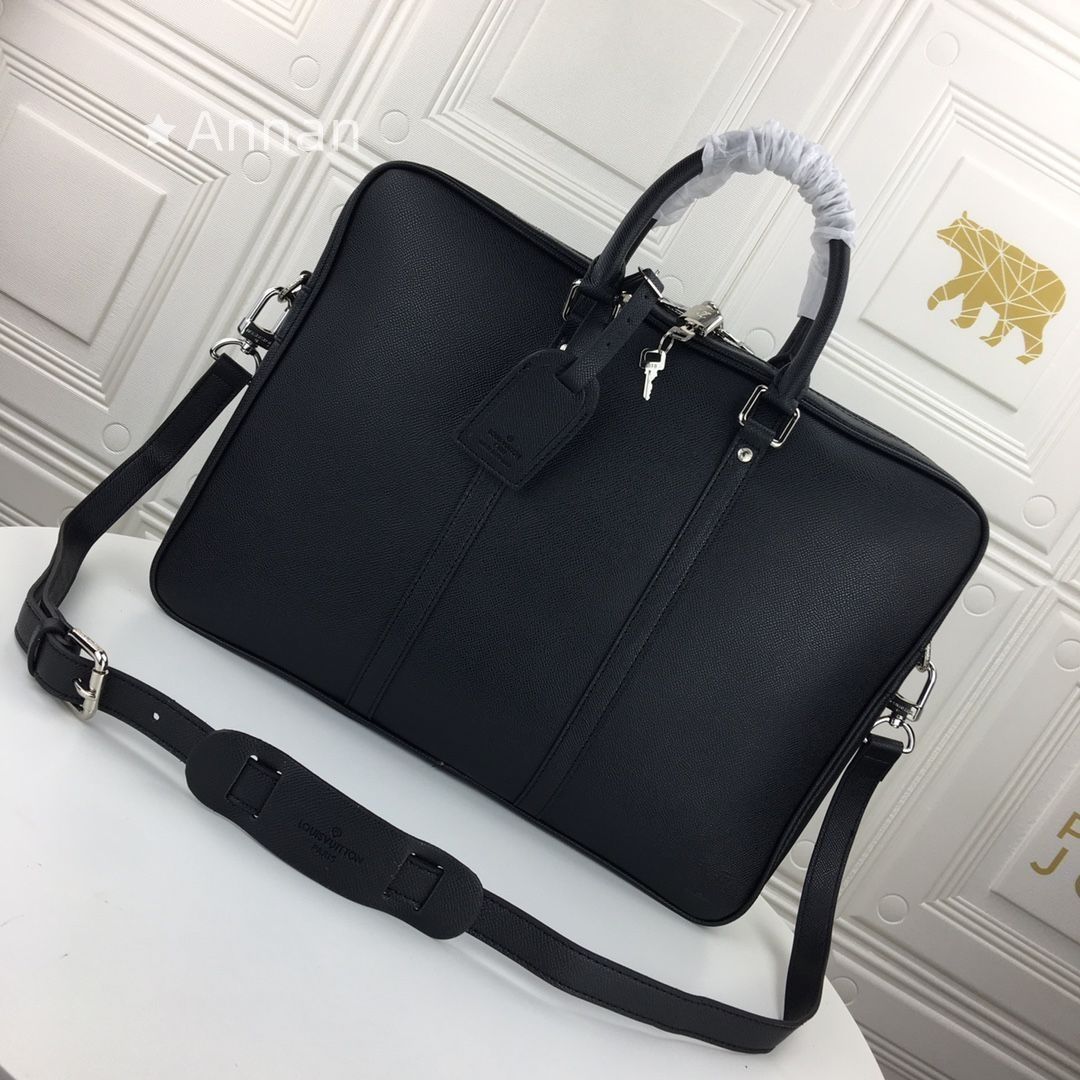 美品★ Louis vuittonルイヴィトン メンズ ビジネスバッグ