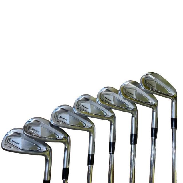 【中古】 ダンロップ SRIXON ZXi5 8S アイアンセット IR NS PRO 950GH neo (フレックスS) メンズ 男性用 右利き 右用 Cランク ゴルフクラブ
