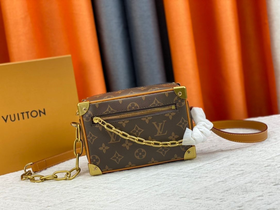 LOUIS VITTON ルイヴィトン ショルダーバッグ コレクション ミニソフトトランク M68906