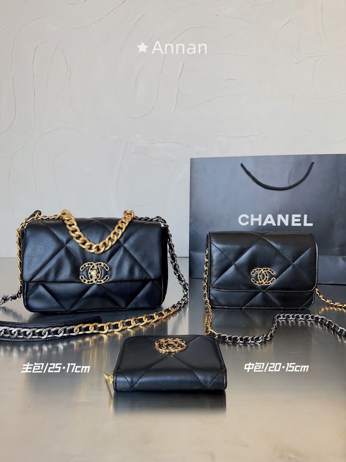 人気沸騰 CHANEL シャネル ショルダーバッグ 財布 3点セット