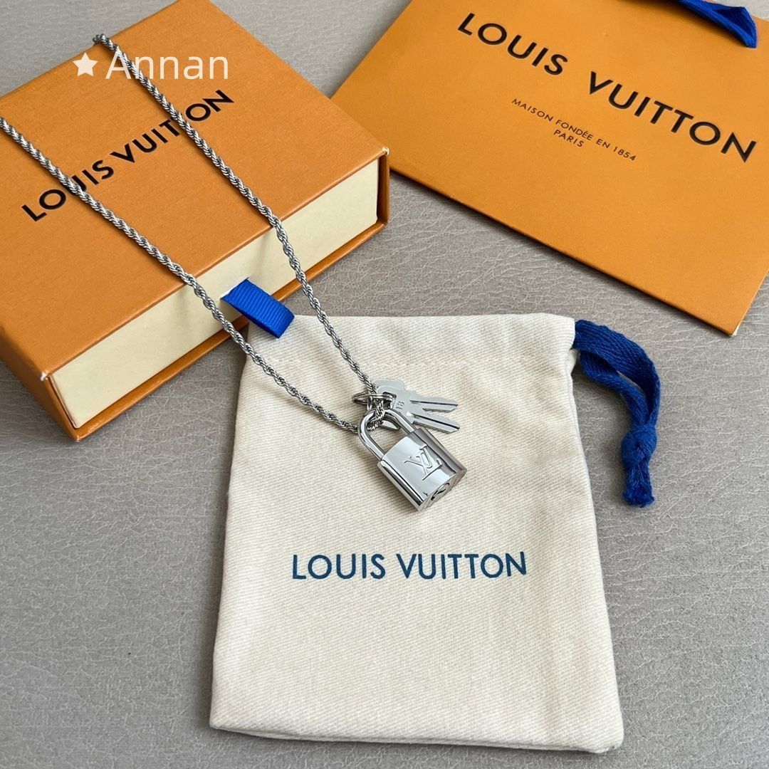 送料込☆極美品 LOUIS VUITTON ルイヴィトン メンズ ネックレス