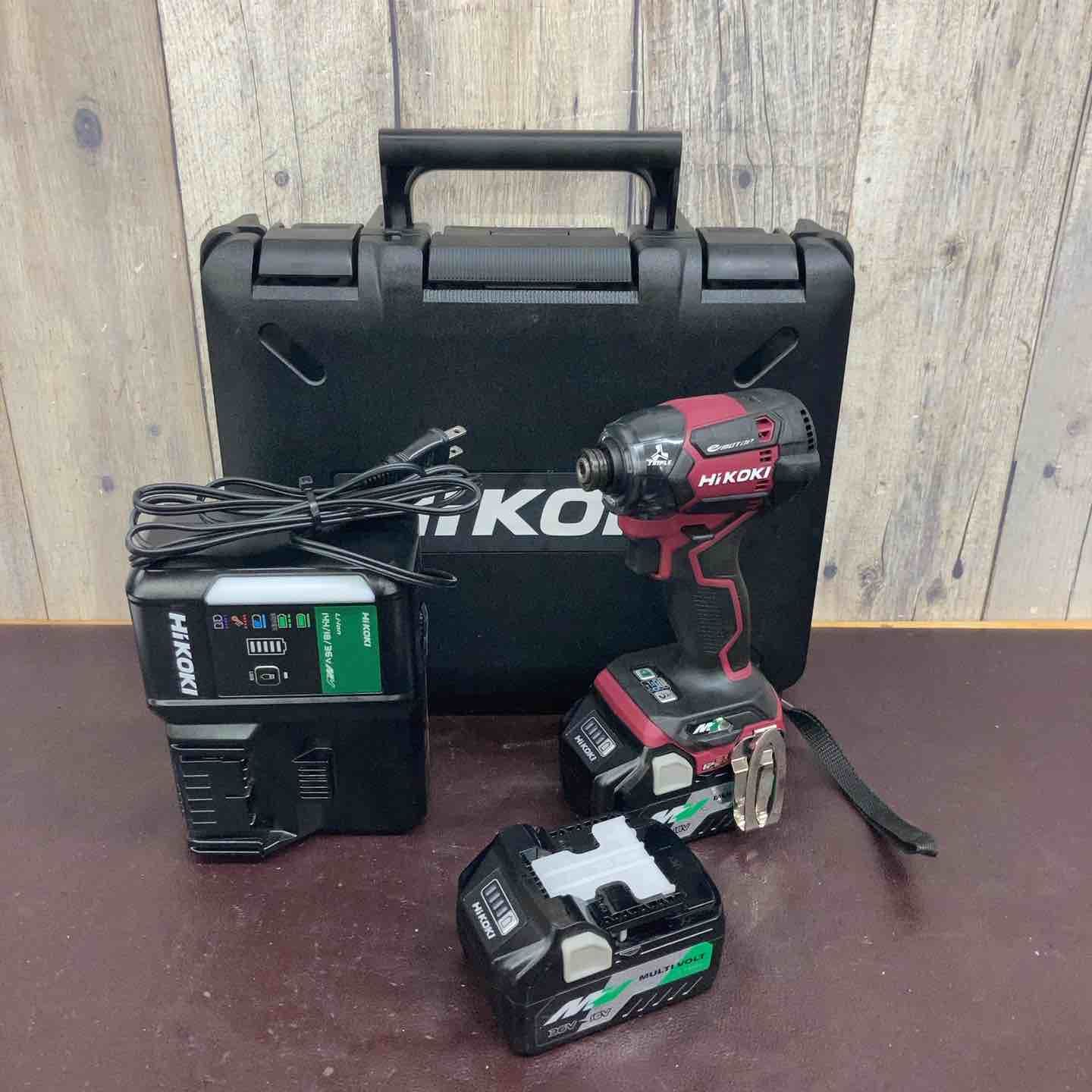 【中古品】ハイコーキ(HIKOKI ※旧:日立工機) コードレスインパクトドライバー WH36DC(2XPR)【東大和店】