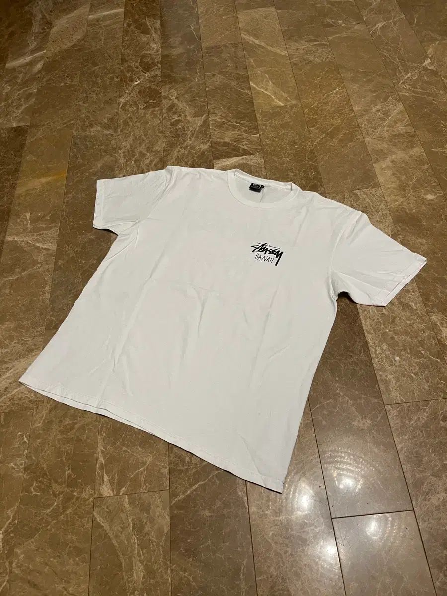 STUSSY ハワイ HAWAII 白 半袖