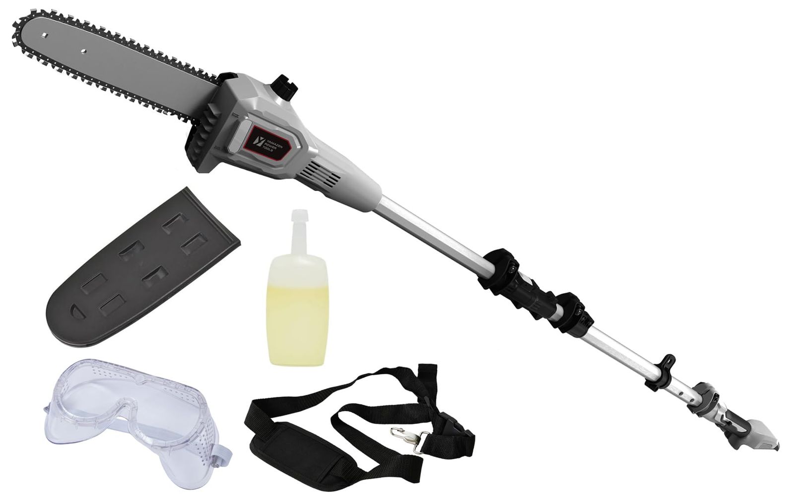 ★新品★山善(YAMAZEN) 18V 高枝切り電動チェーンソー 2WAY 充電式 本体のみ(バッテリー・充電器別売) 最大切断約180mm 庭木 剪定 生垣 刈り込み YPC-180 【18V共通バッテリーシリーズ】 2e910bd4 17,535円