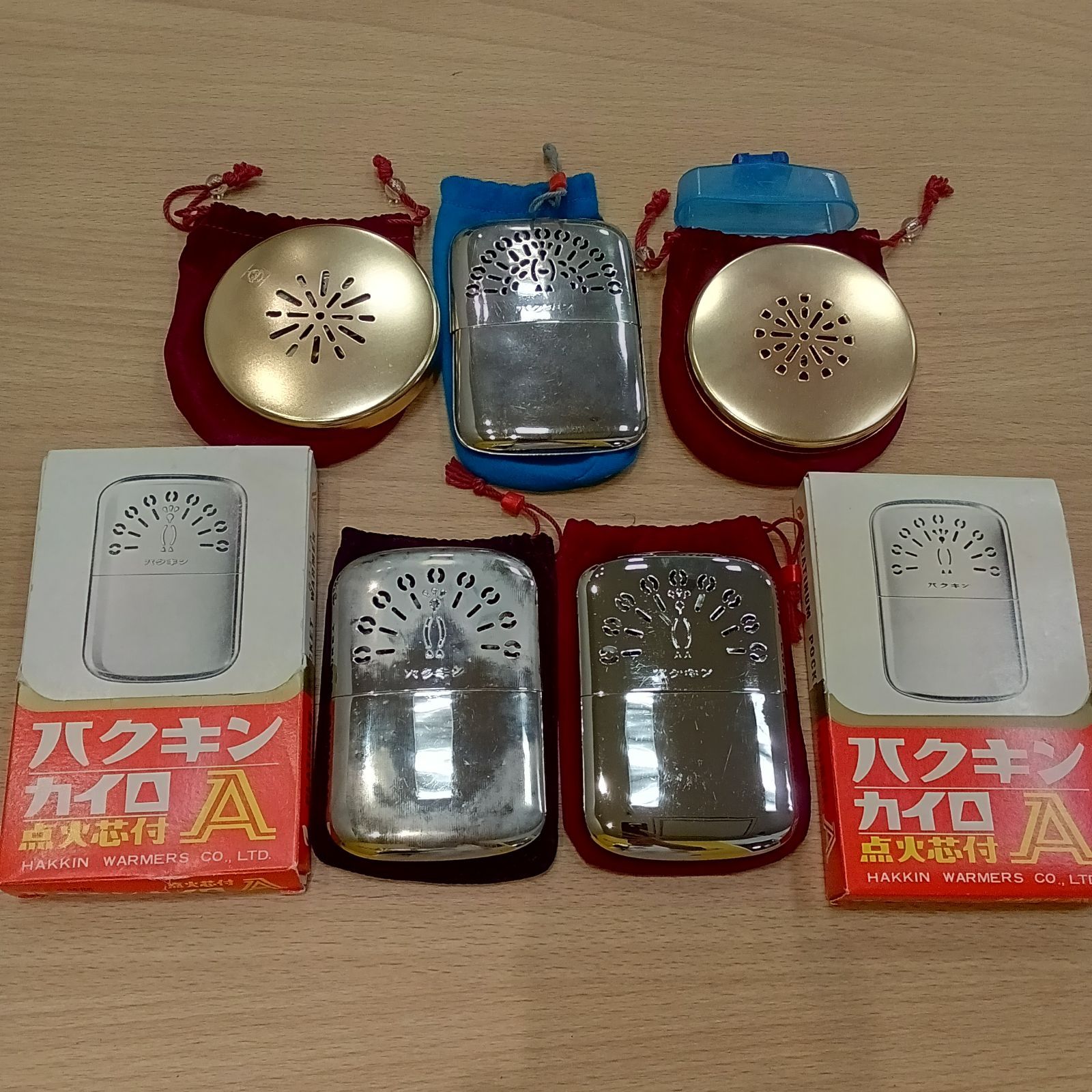 MK1000【ER263】ハクキンカイロ 本体 11枚羽 9枚羽 5点セット 