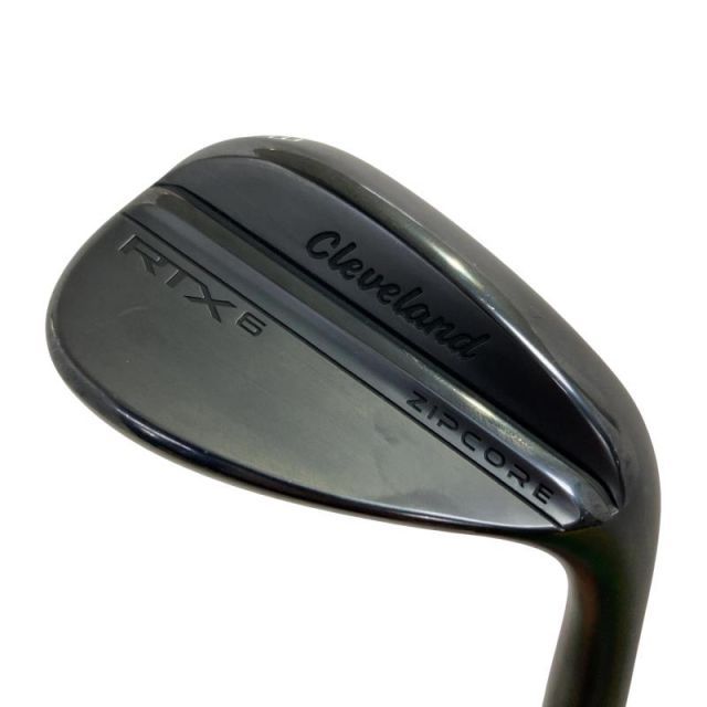 【中古】 クリーブランド Cleveland RTX-6 ZIPCORE ブラックサテン 58°/12° FULL ウェッジ WG Dynamic Gold (フレックスS) メンズ 男性用 右利き 右用 Cランク ゴルフクラブ