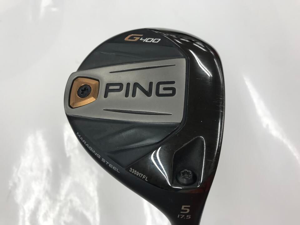 ピン　G400　17.5度　ALTA JCB BLACK　Sフレックス　フェアウェイウッド　中古　ゴルフドゥ！柏店【最短即日発送】
