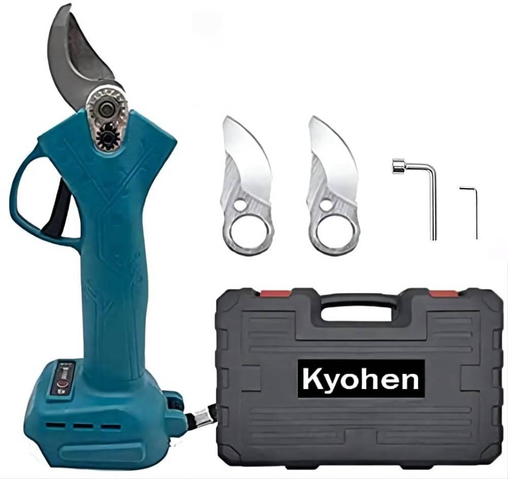 ☆新品☆剪定ばさみ 電動ハサミ 替え刃2枚付き マキタ18Vバッテリー対応可能 充電式ハサミ 庭木/枝切り/果樹用 剪定鋏 園芸用剪定用具 充電式剪定ばさみ電動剪定バサミ切断枝径30mm 軽量 デニング 庭木 植木 盆栽 枝 園芸ガーデンツー f239e833