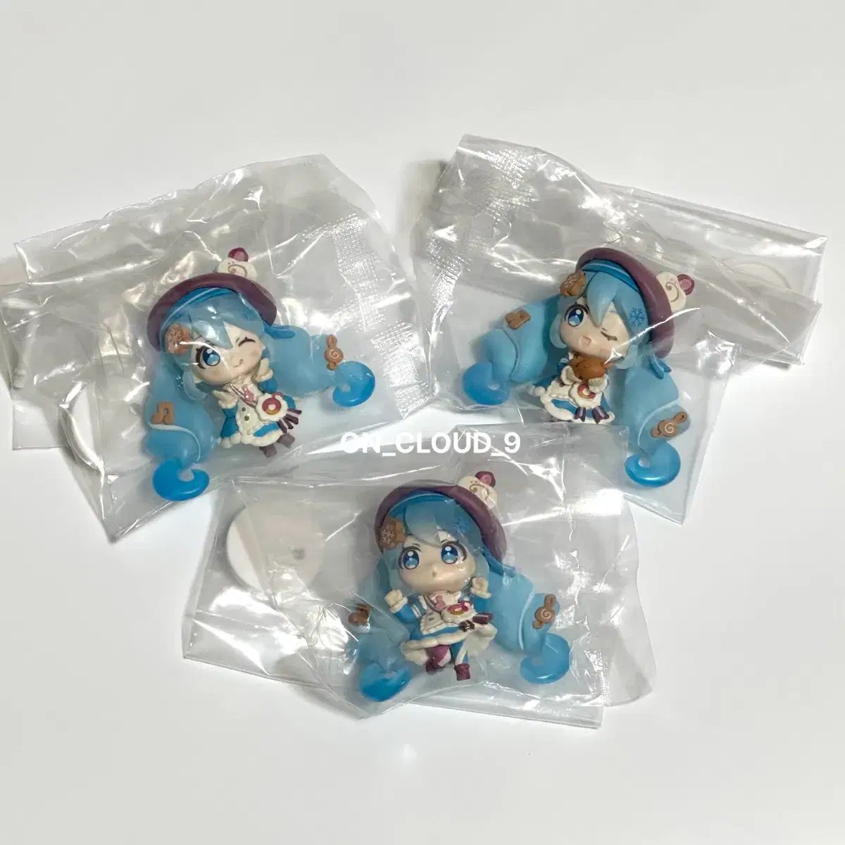 (3種セット) BANDAI スノウ 初音ミク 2026 コレクション 初音ミク フィギュア