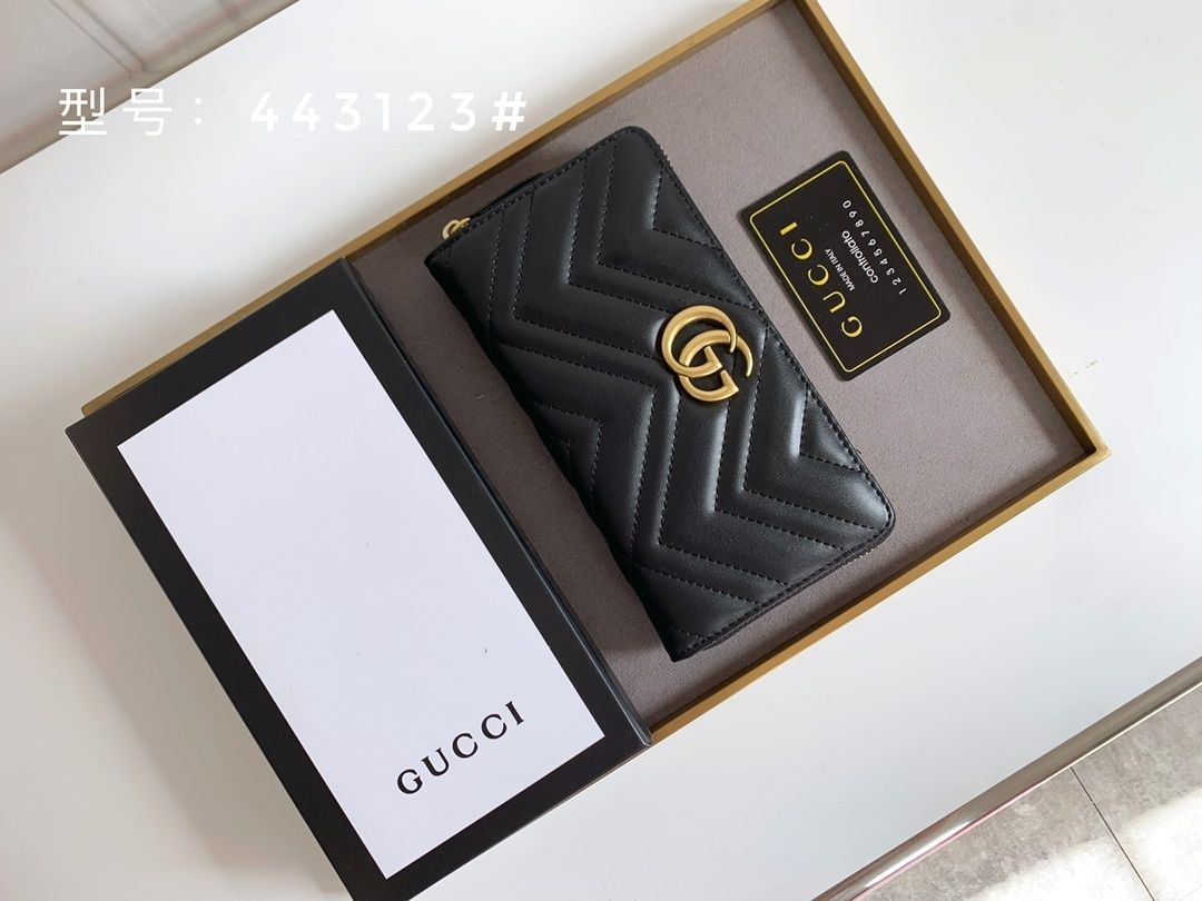 綺麗 GUCCI グッチ長財布 ウォレット 長財布 小銭入れ