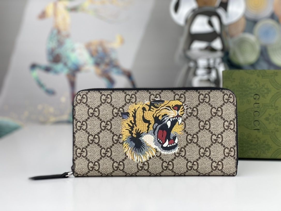 洒落 GUCCI グッチ長財布 ウォレット 長財布 小銭入れ 美品