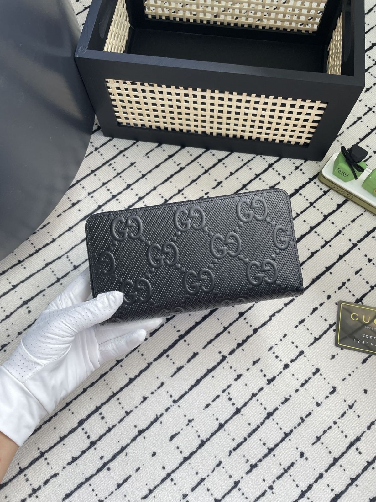 超美品 限定品 GUCCI グッチ ウォレット長財布 小銭入れ