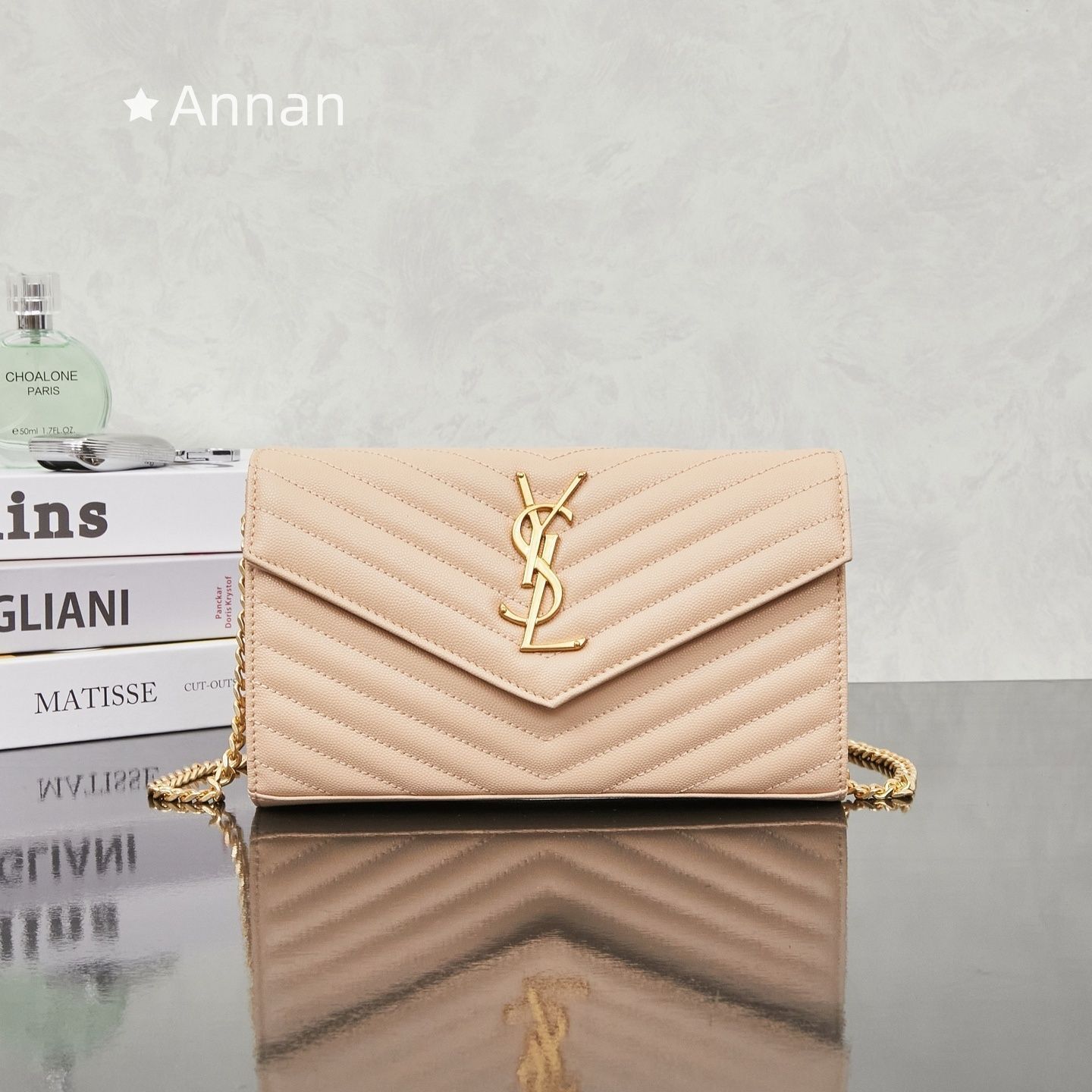 【未使用品】超美品レディース YSL Yves Saint Laurent イヴサンローラン ショルダーバッグ