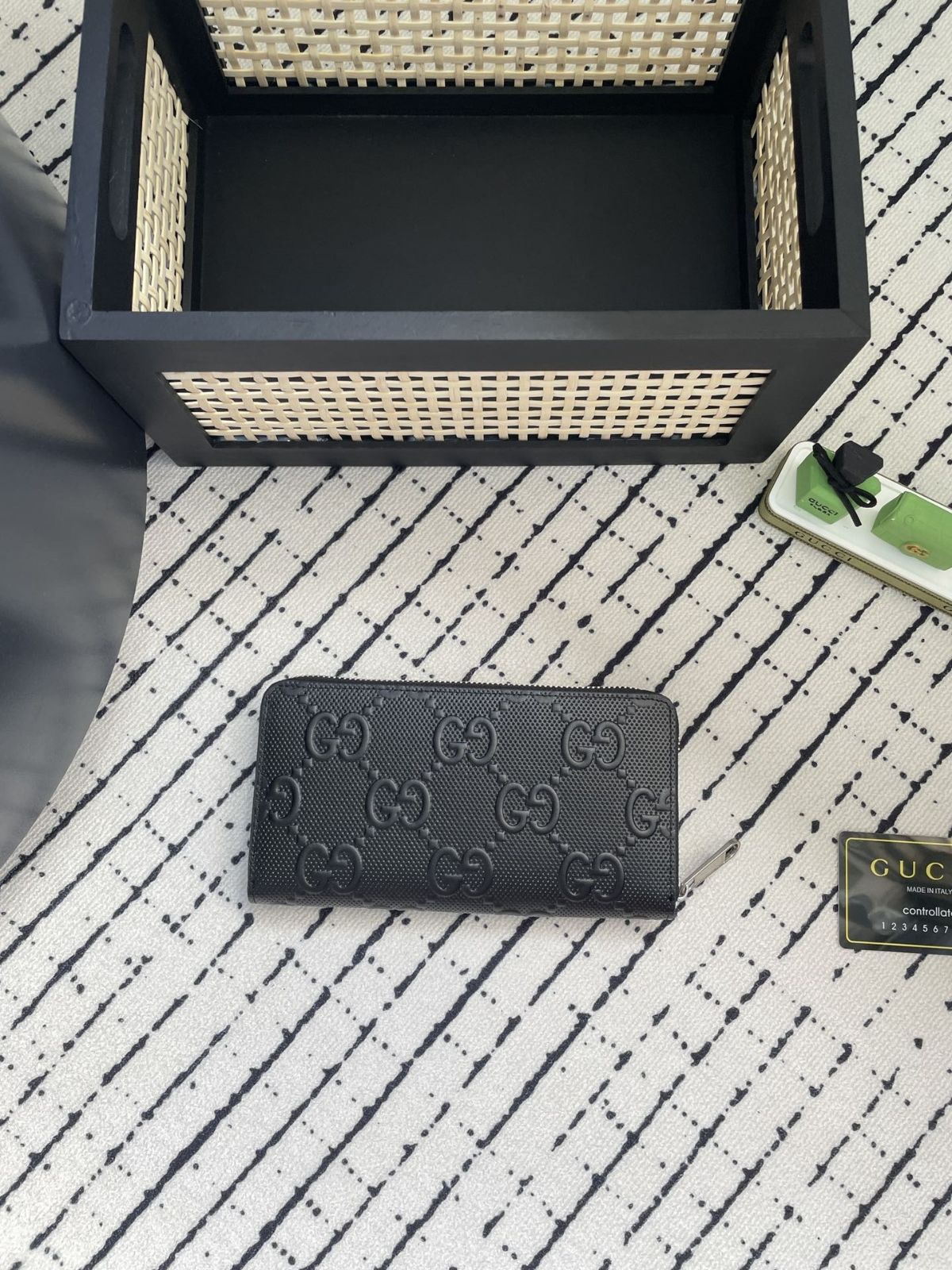 超美品 限定品 GUCCI グッチ ウォレット長財布 小銭入れ