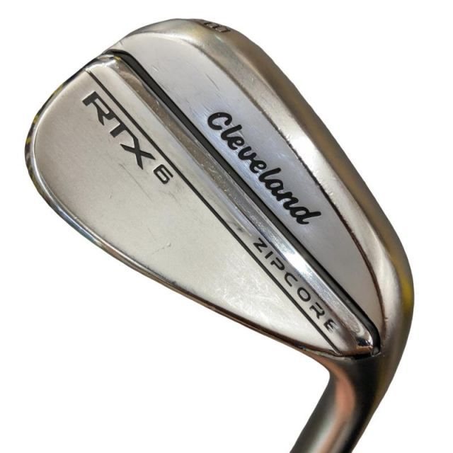 【中古】 クリーブランド Cleveland RTX-6 ZIPCORE ツアーサテン 48°/10° MID ウェッジ WG 純正特注シャフト (フレックスS) メンズ 男性用 右利き 右用 Cランク ゴルフクラブ