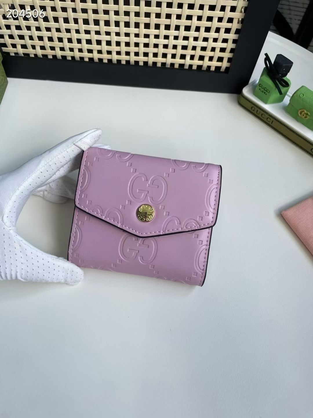 【大特価】 極美品 GUCCI グッチ ウォレット 折り財布 小銭入れ