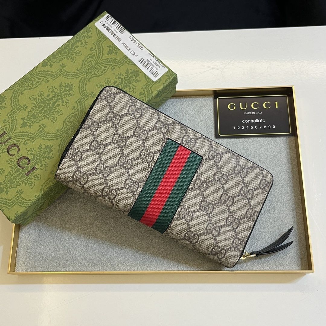 美品★ GUCCI グッチ長財布 ウォレット 長財布 小銭入れ★★