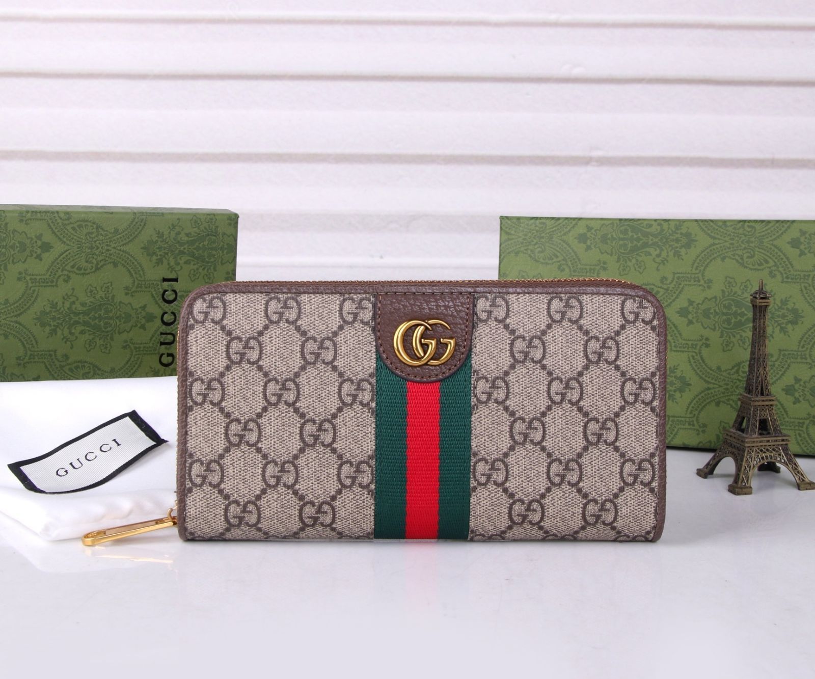 良品 GUCCI グッチ長財布 ウォレット 長財布 小銭入れ