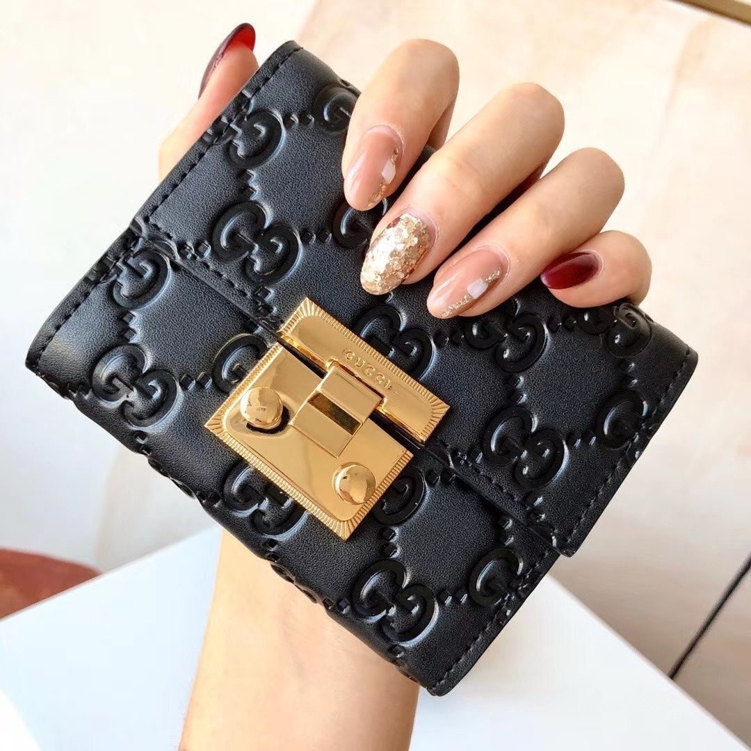 高級美品 状態良 GUCCI グッチ ウォレット 折り財布 小銭入れ