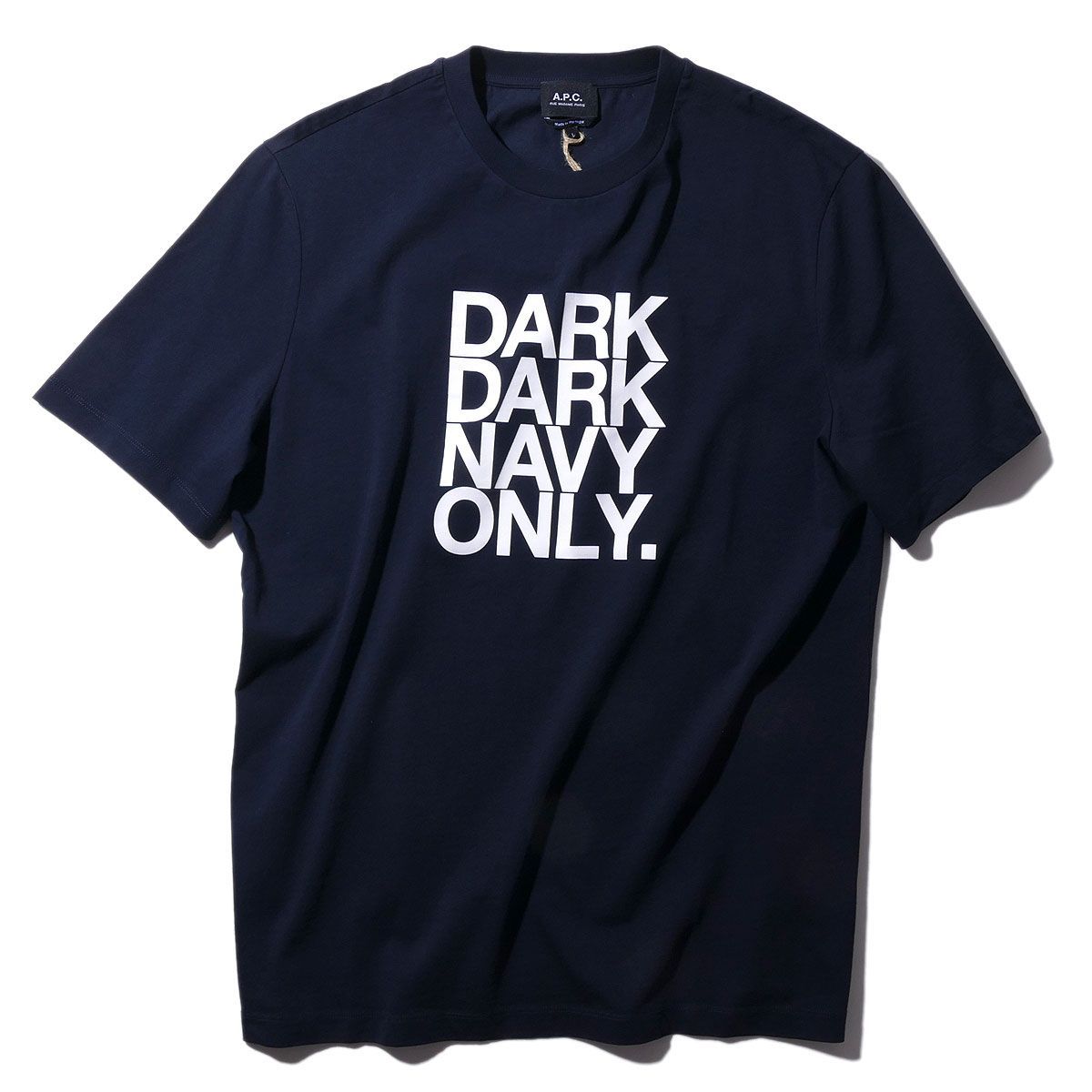 アーペーセー A.P.C. Tシャツ M26461 DARK DARK NAVY ONLY apc tシャツ APC メンズ レディース 半袖 ブランド 2026SS 2026年春夏