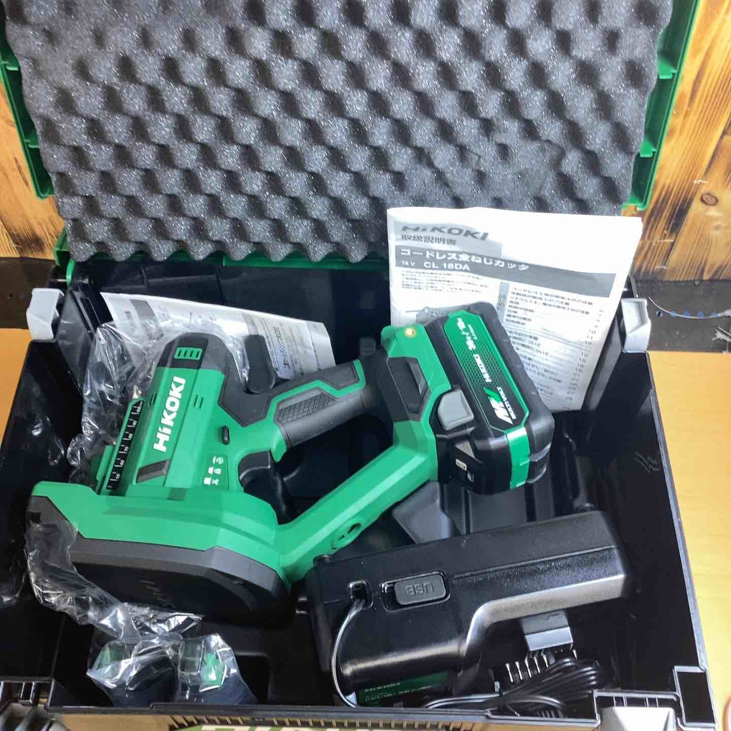 ★ハイコーキ(HIKOKI) 18Vコードレス全ネジカッタ CL18DA(XPZ)【越谷店】