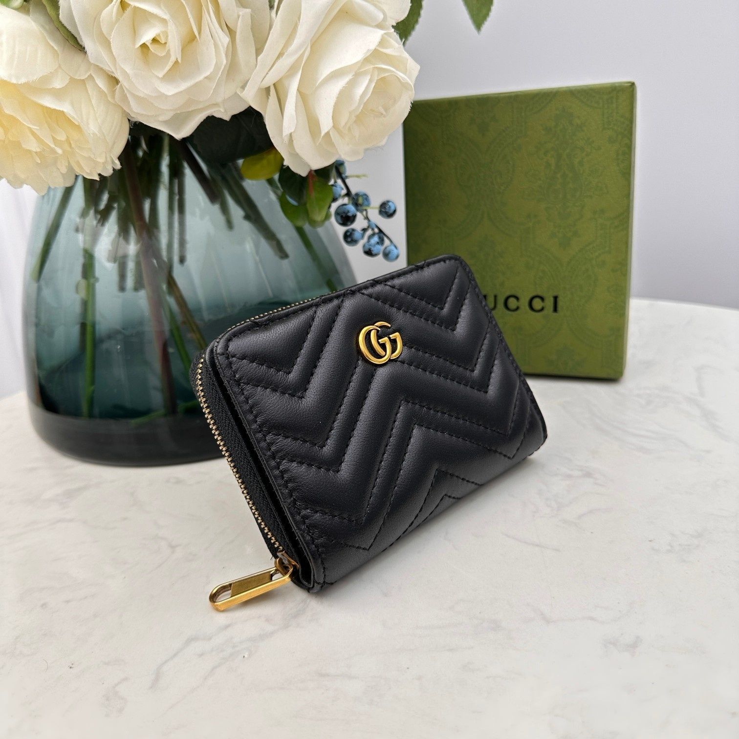 付属付 限定品★★GUCCI グッチ 折り財布 小銭入れ