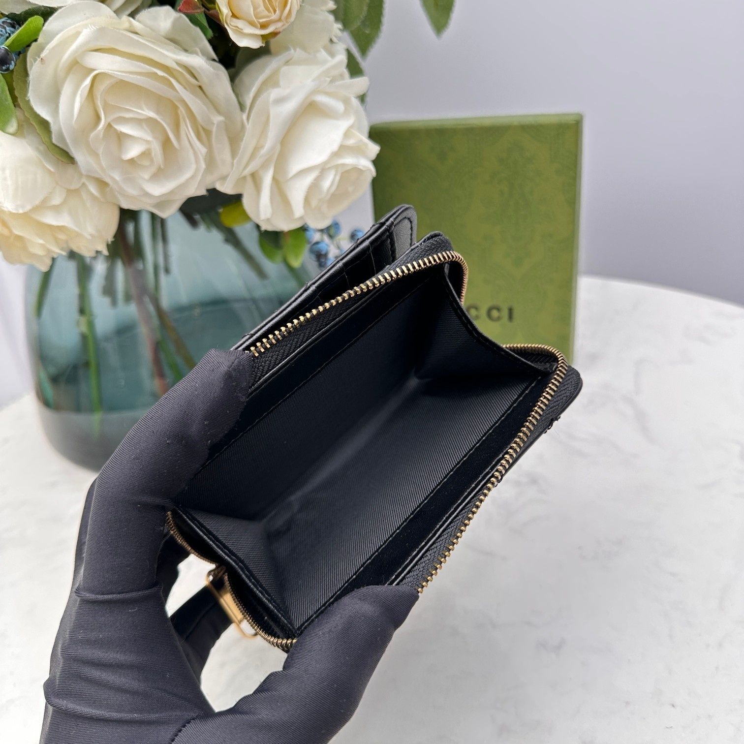 付属付 限定品★★GUCCI グッチ 折り財布 小銭入れ