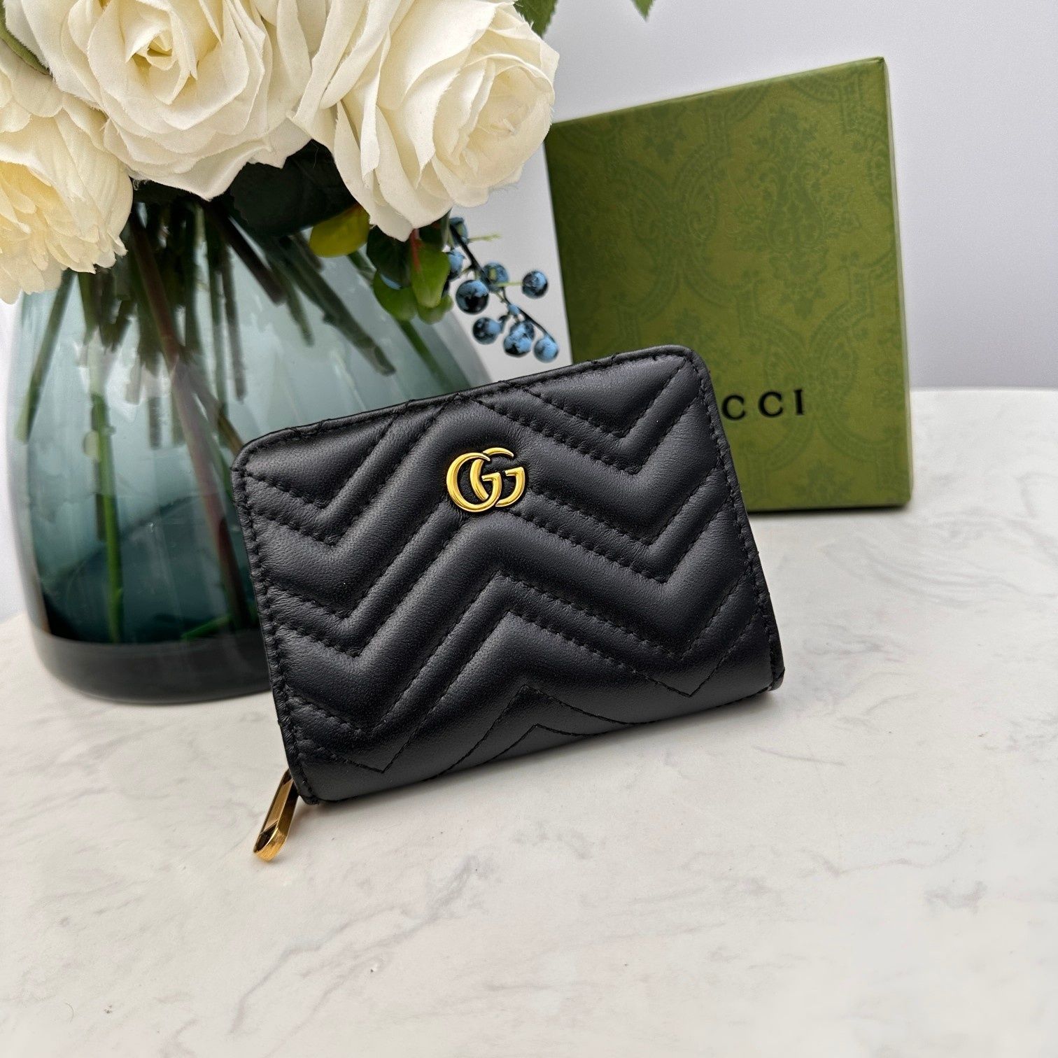 付属付 限定品★★GUCCI グッチ 折り財布 小銭入れ