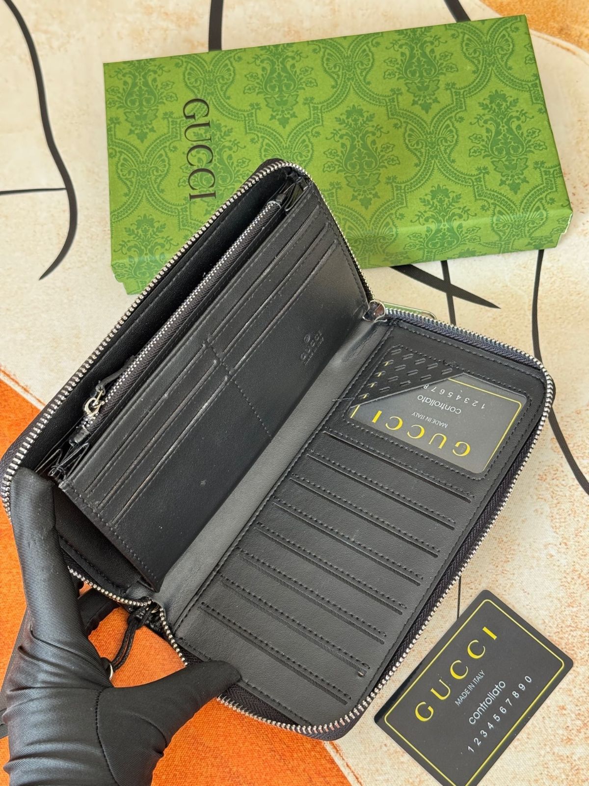 超美品 限定品 GUCCI グッチ長財布 ウォレット 長財布 小銭入れ
