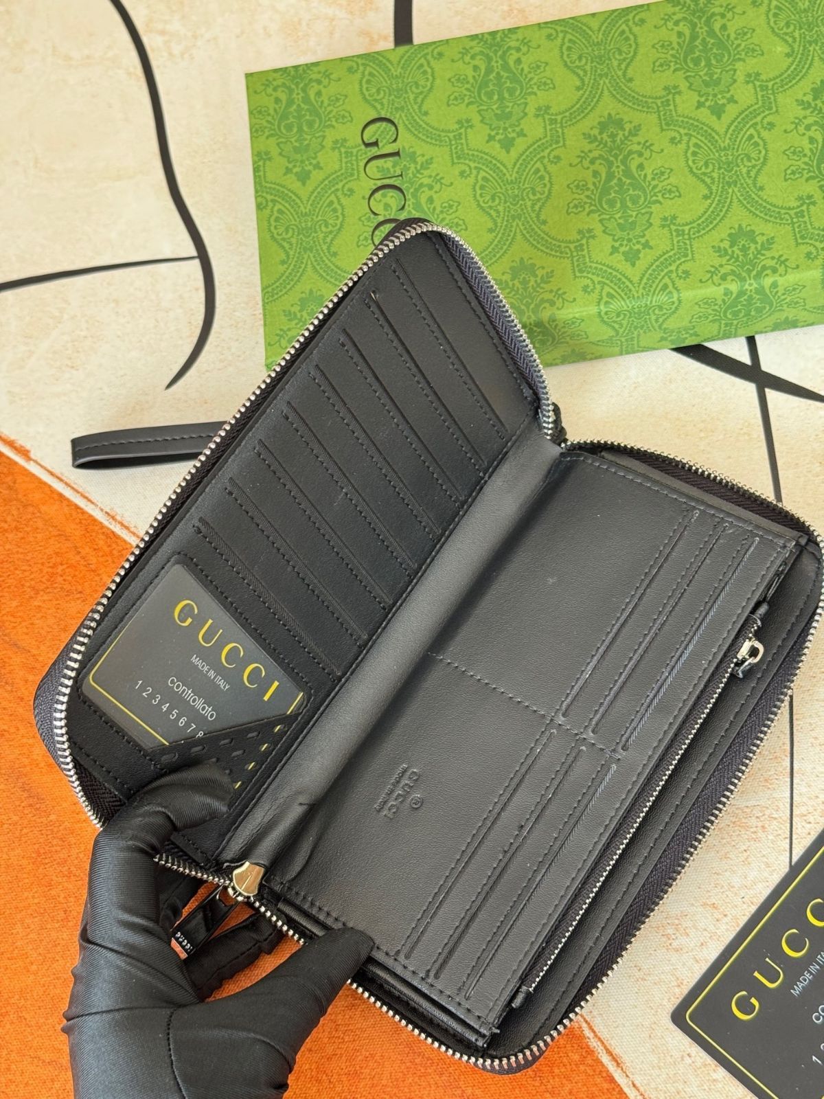 超美品 限定品 GUCCI グッチ長財布 ウォレット 長財布 小銭入れ