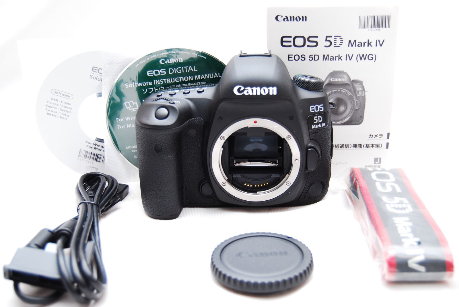 ★美品　ショット数１２７２回　Canon デジタル一眼レフカメラ EOS 5D Mark IV ボディー　キヤノン★