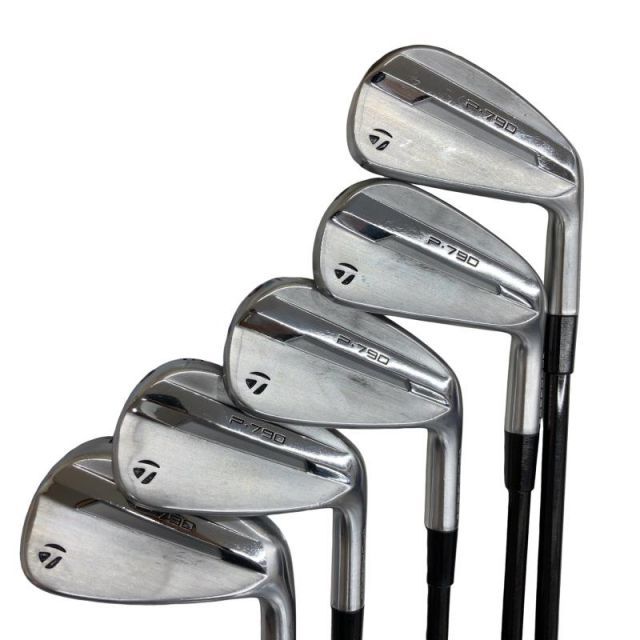 【中古】 テーラーメイド Taylor Made P・790(2025) 5S アイアンセット IR 純正特注シャフト (フレックスS) メンズ 男性用 右利き 右用 Dランク ゴルフクラブ