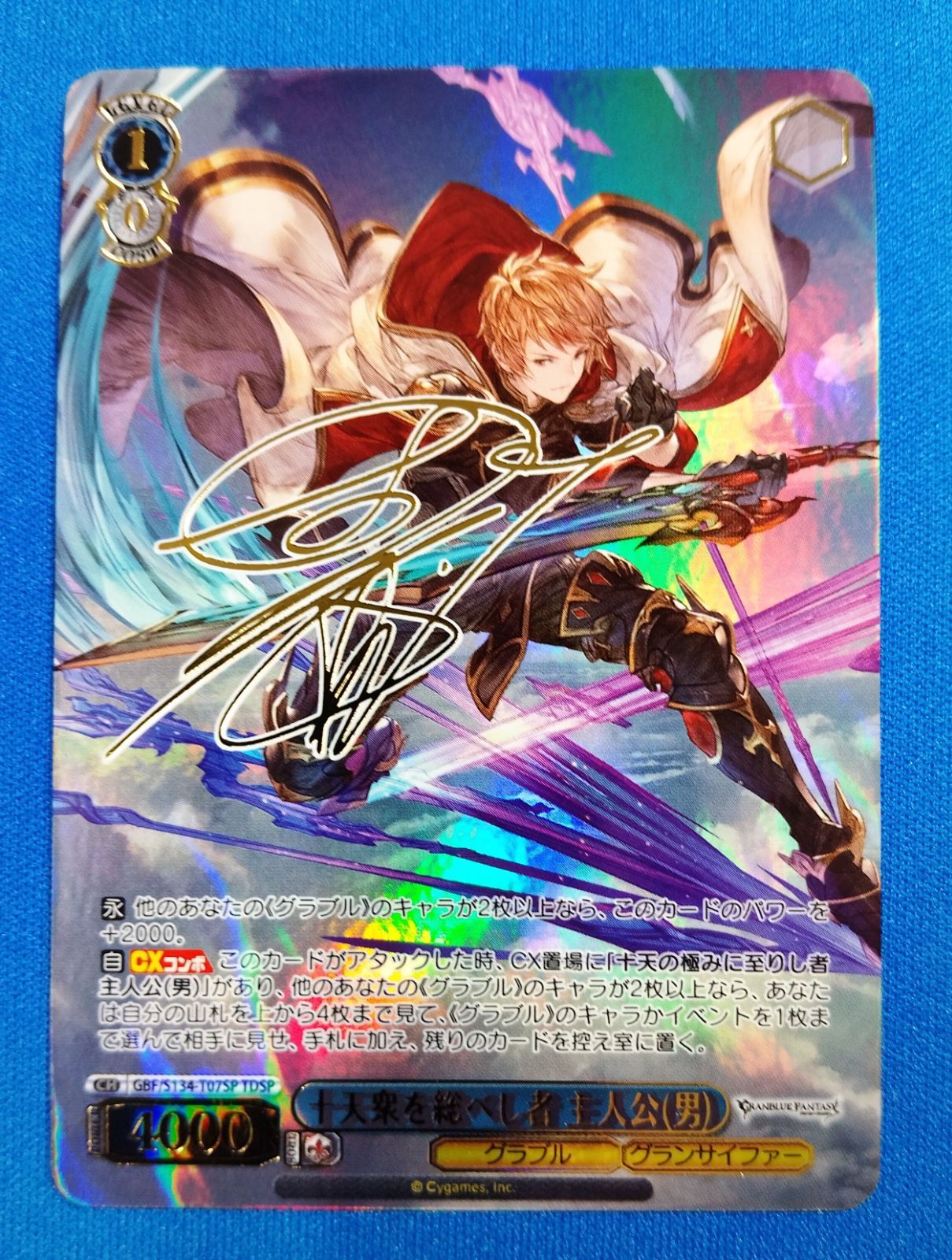 ヴァイスシュヴァルツ 十天衆を総べし者 主人公(男) TDSP GBF/S134