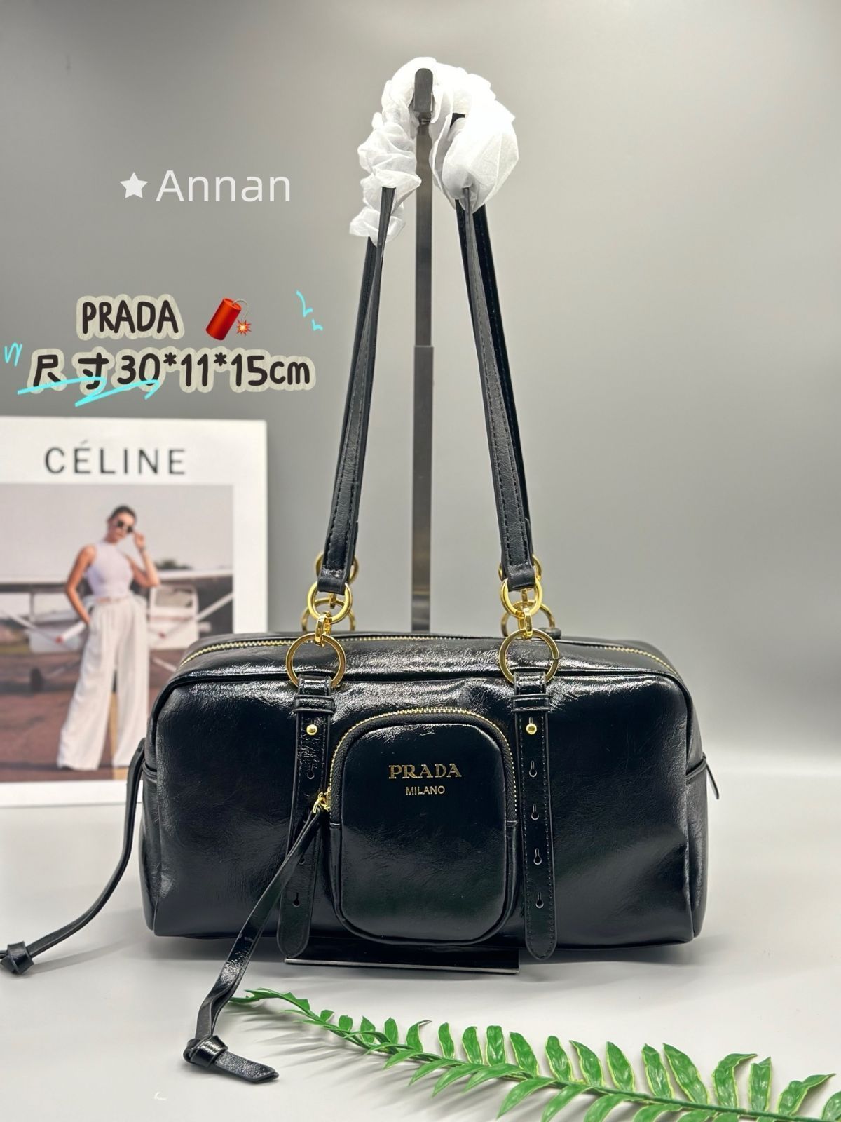 【限定】送料無料 本革 レディース PRADA プラダ ショルダーバッグ