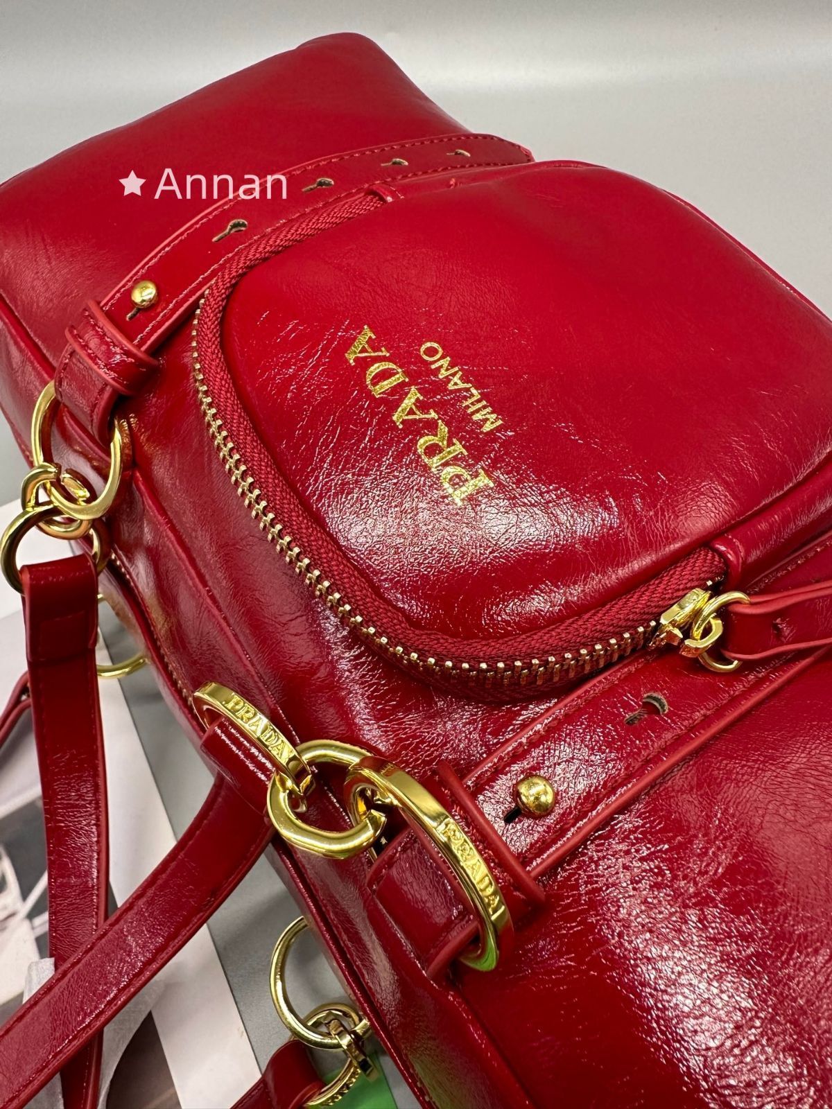 高級美品 状態良超美品本革 レディース PRADA プラダ ショルダーバッグ