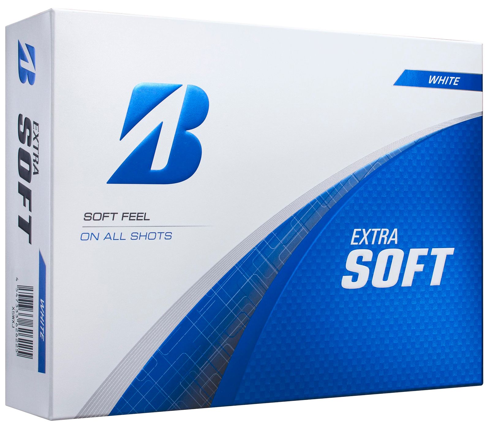 新品 BRIDGESTONE(ブリヂストン)ゴルフボール EXTRA SOFT 2025年モデル 12球入 ホワイト X5WXJ (× 3)