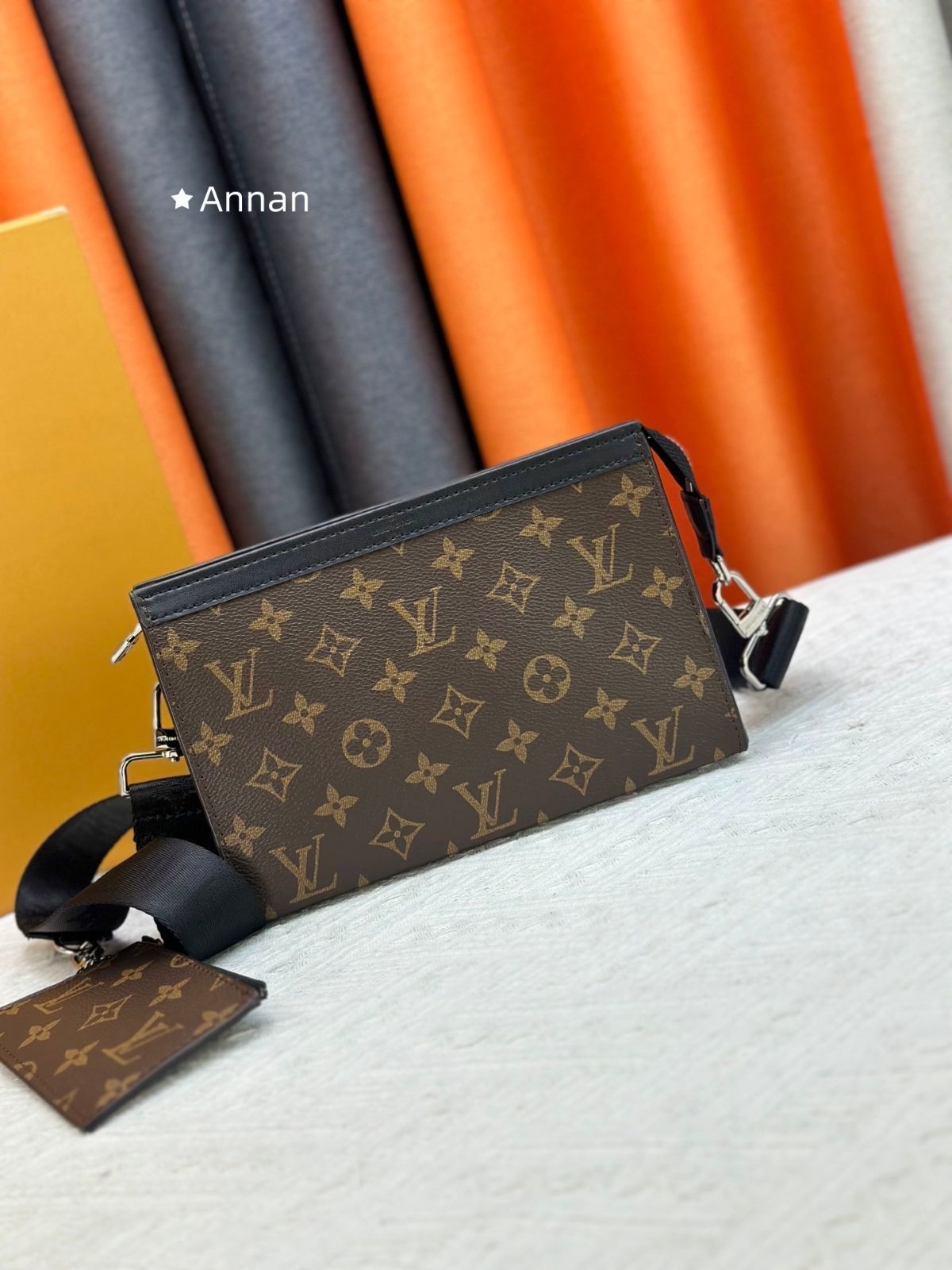 限界 LOUIS VUITTON ルイヴィトン バック メンズ ガストン?ウェアラブル ウォレット ショルダーバッグ タイガ