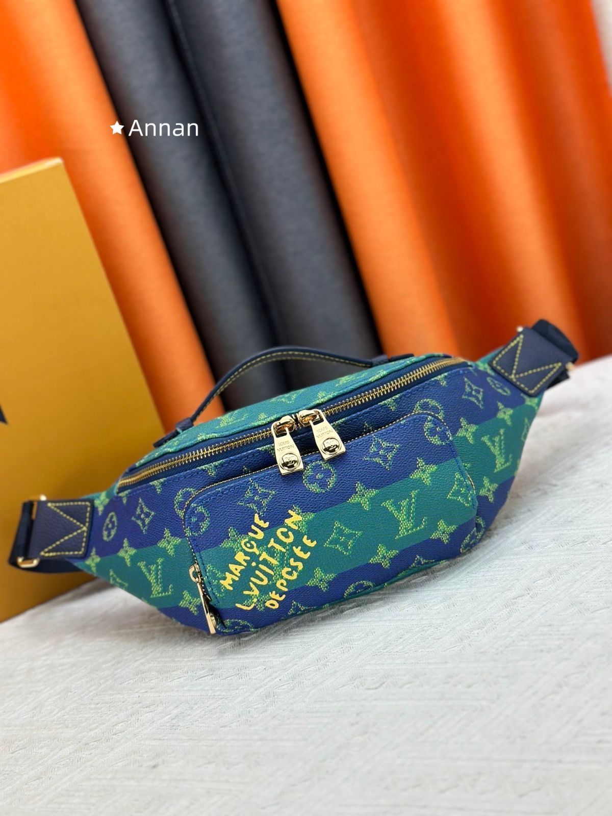 【限定】送料無料 LOUIS VUITTON ルイヴィトン バック メンズ ラッシュ?バムバッグ M25783
