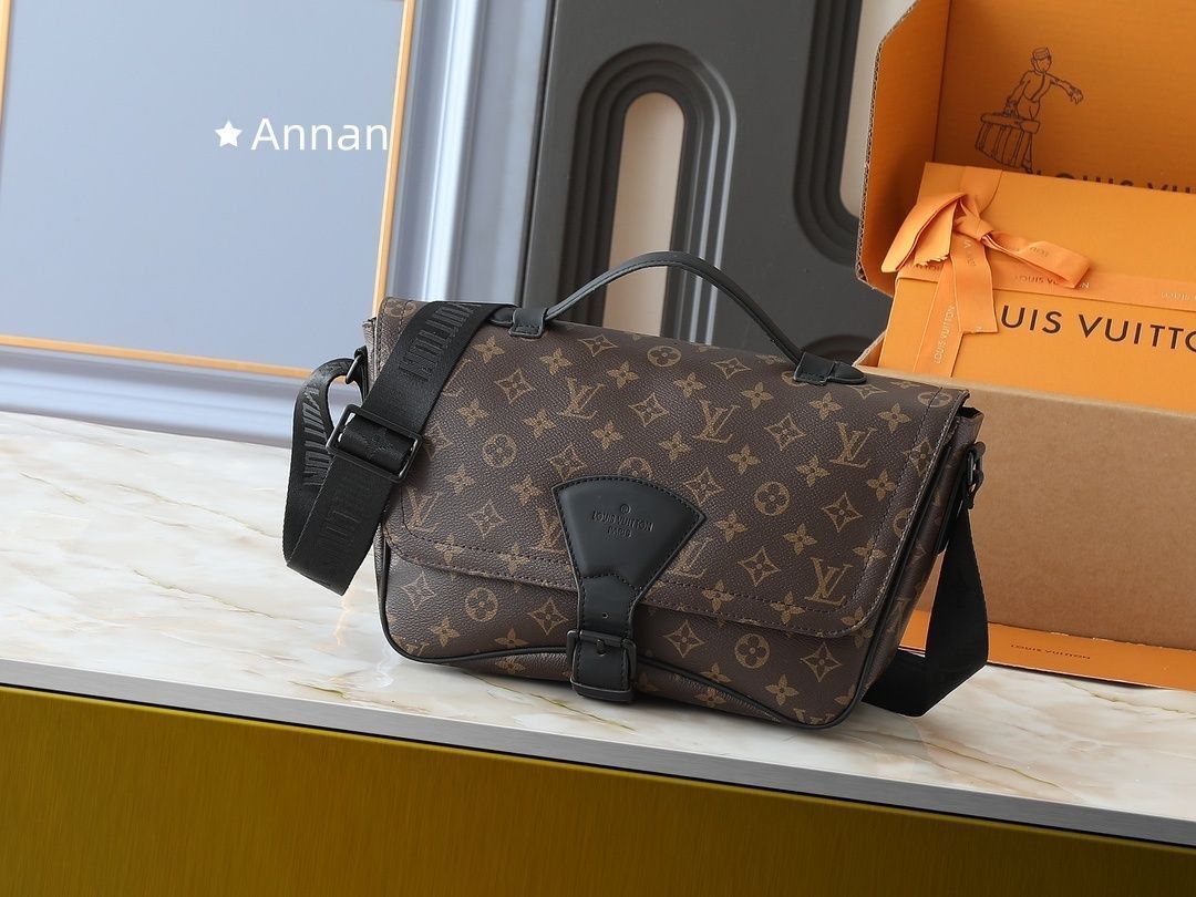 状態良 期間限定☆ LOUIS VUITTON ルイヴィトン ショルダーバッグ メンズ エクリプス モンスリ メッセンジャー