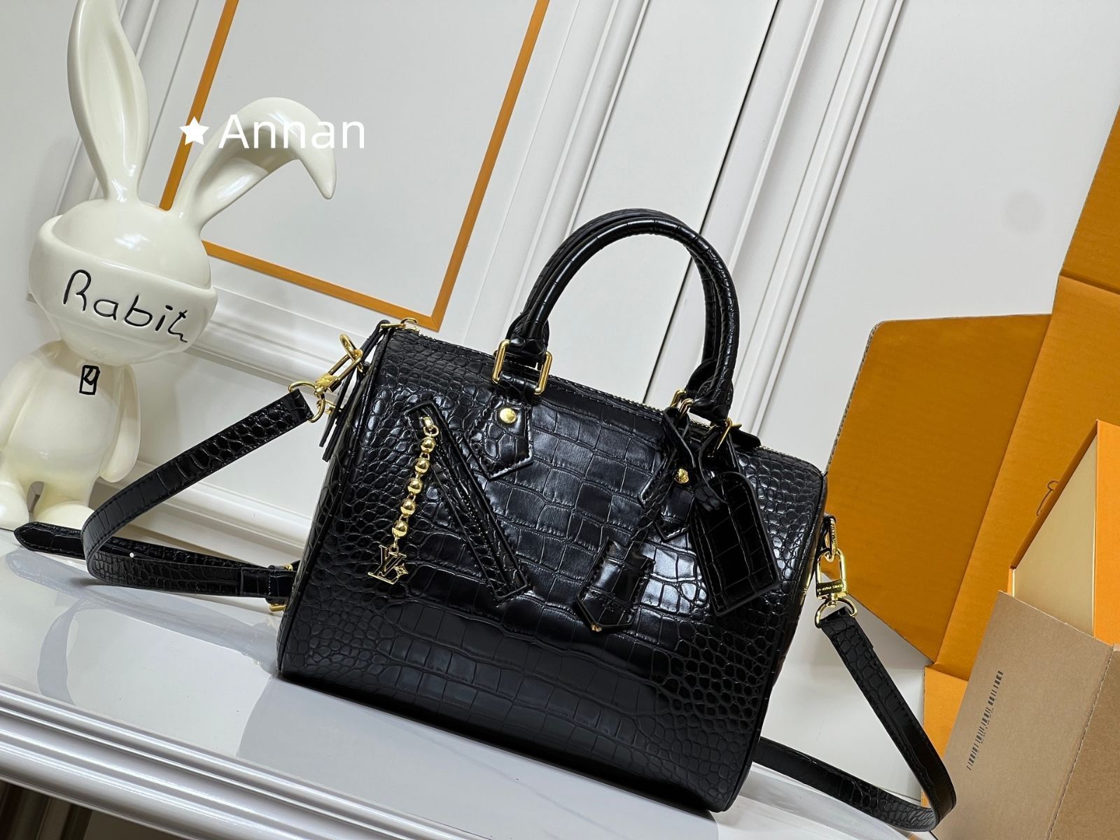 超極SSS美品 良品 LOUIS VUITTON ルイヴィトン ハンドバッグ レディース Monogram Leather 本革