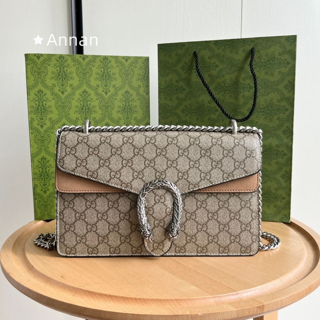 【未使用品】最終値下げ GUCCI グッチ ショルダーバッグ ミディアム ディオニュソス GG スプリーム