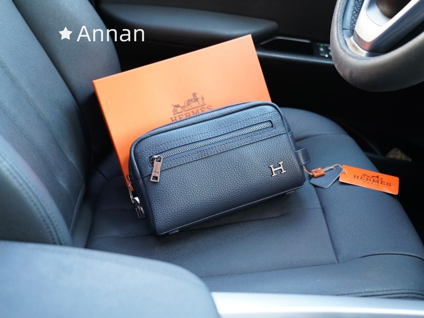 【限定】送料無料 本革 メンズ HERMES エルメス バッグ クラッチバッグ