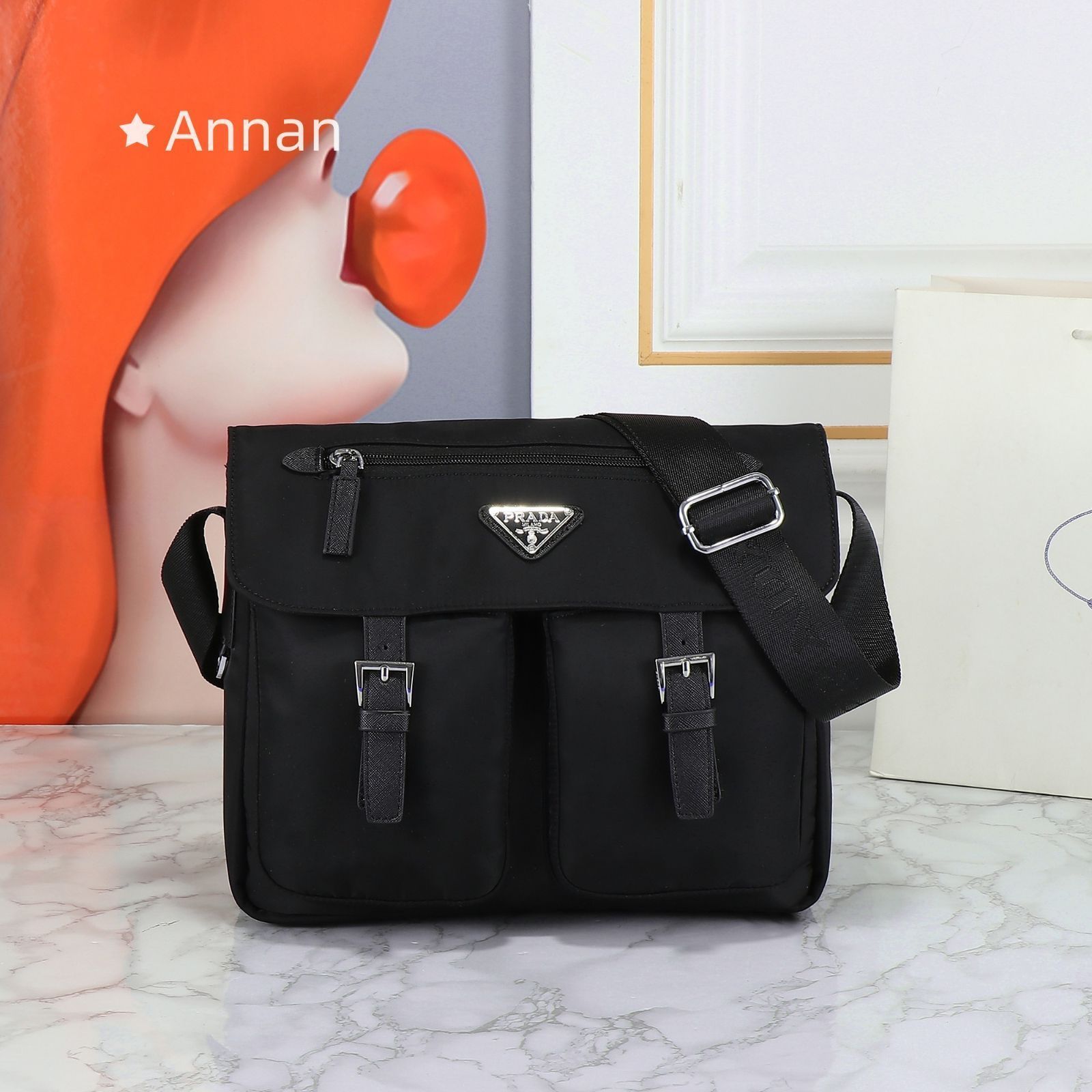 高級 人気商品 メンズ PRADA プラダ ショルダーバッグ
