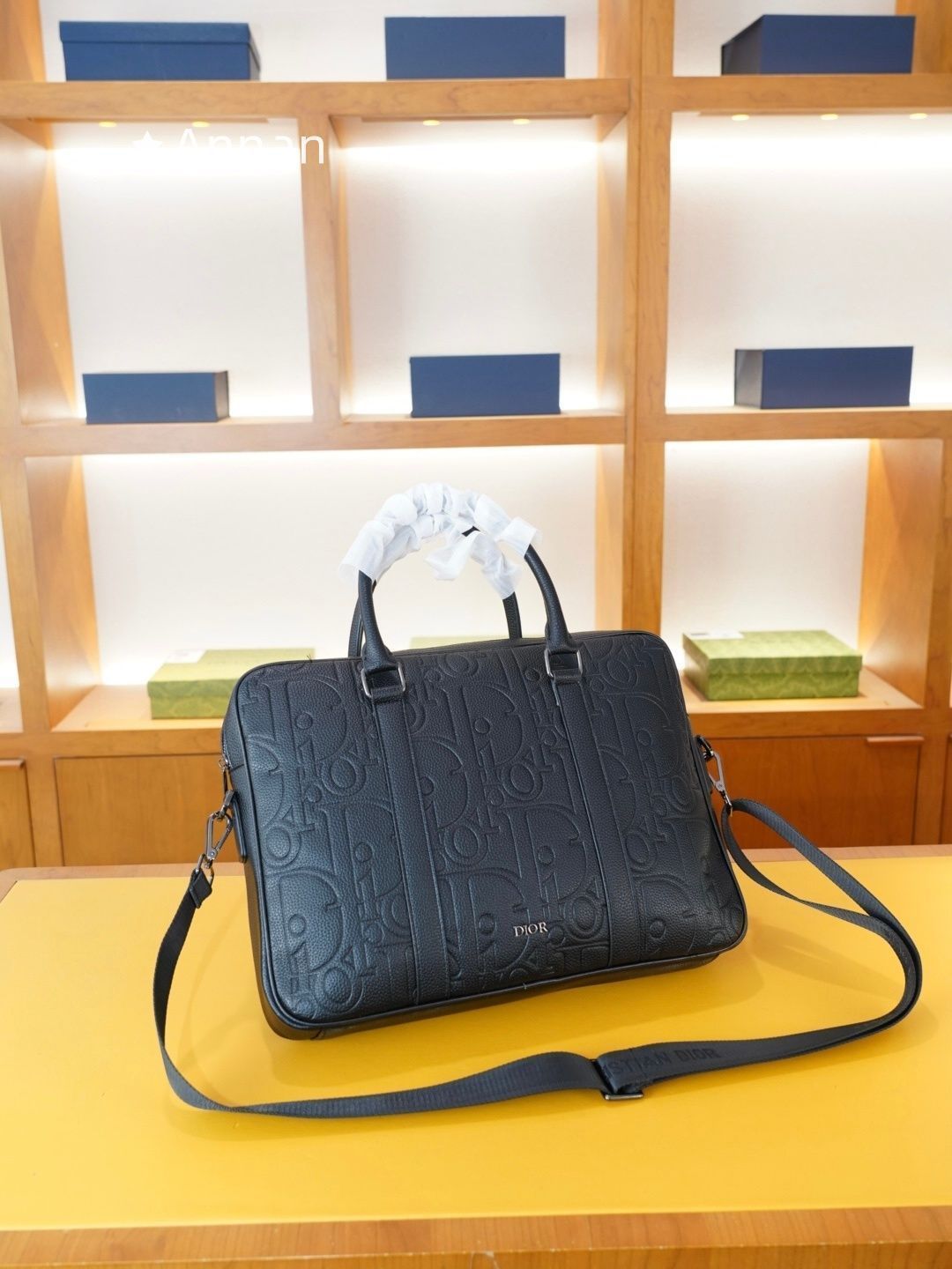 超美品 限定品 メンズ Christian Dior クリスチャンディオール トートバッグ